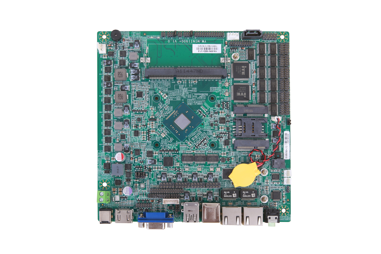 新品发布|基于Intel®Bay Trail-D J1900处理器、多USB口、多COM口的MINI-ITX工业主板